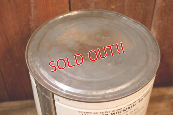 画像7: dp-260204-92 PHILLIPS 66 SIXTY-SIX MOTOR OIL ONE U.S. GALLON CAN