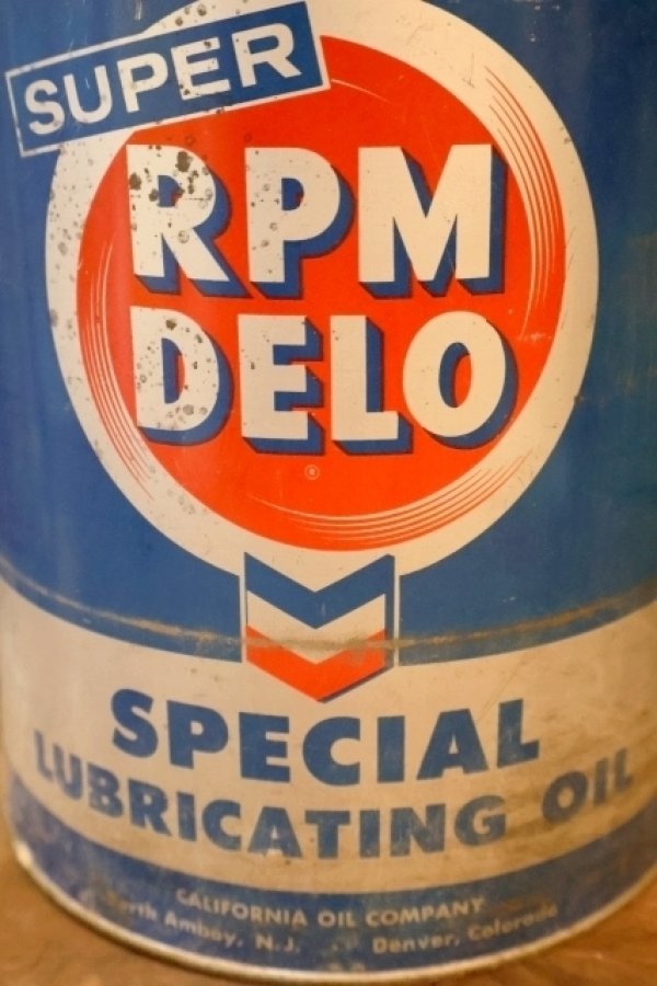 画像2: dp-260204-37 SUPER RPM DELO SPECIAL LUBRICANTING OIL ONE U.S. GALLON CAN