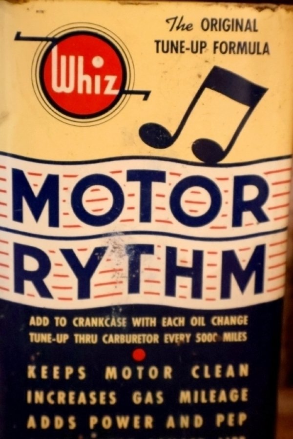 画像2: dp-260204-25 Whiz MOTOR RYTHM 1950's TUNE-UP FORMULA 16 FL.OZ. CAN