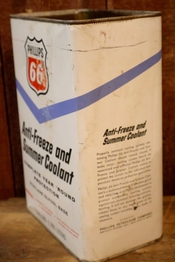 画像3: dp-260204-72 PHILLIPS 66 Anti-Freeze and Summer Coolant ONE U.S. GALLON CAN