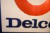画像4: dp-260204-46 Delco 1960's W-sided Metal Sign (4)