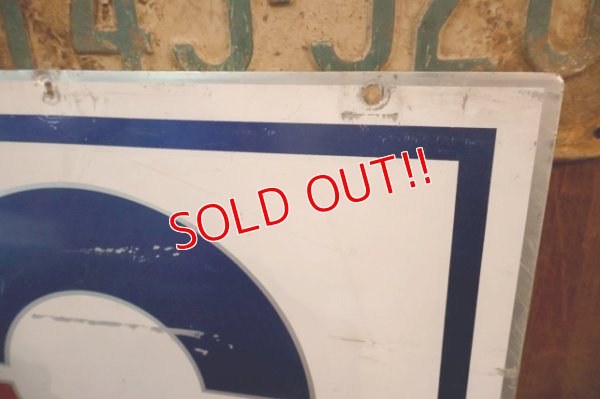 画像10: dp-260204-46 Delco 1960's W-sided Metal Sign