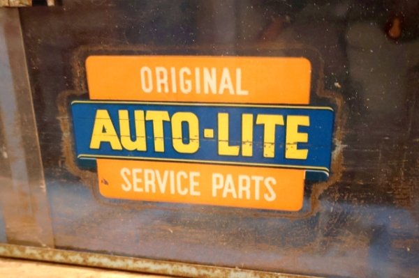 画像2: dp-260204-55 AUTO-LITE SERVICE PARTS 1957 METAL CABINET