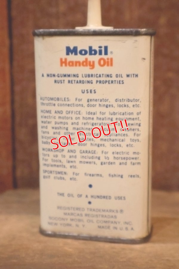 画像3: dp-260204-81 Mobil Handy Oil 4 FL. OZ. CAN