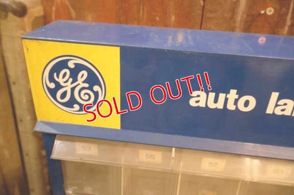 画像2: dp-260204-21 GENERAL ELECTRIC / auto lamp bulbs Metal Cabinet