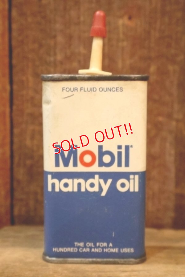 画像1: dp-260204-80 Mobil handy oil 4 FL. OZ. CAN