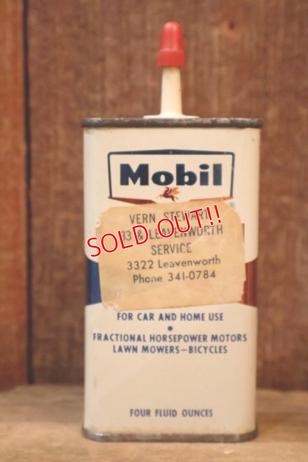 画像1: dp-260204-81 Mobil Handy Oil 4 FL. OZ. CAN