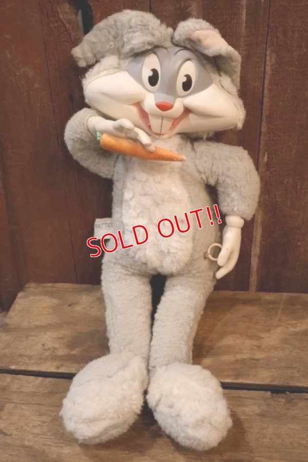 画像1: ct-251201-56 Bugs Bunny / MATTEL 1964 Talking Rubber Face Doll