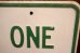 画像2: dp-260204-08 ONE HOUR PARKING STEEL EMBOSSED STREET ROAD SIGN (2)