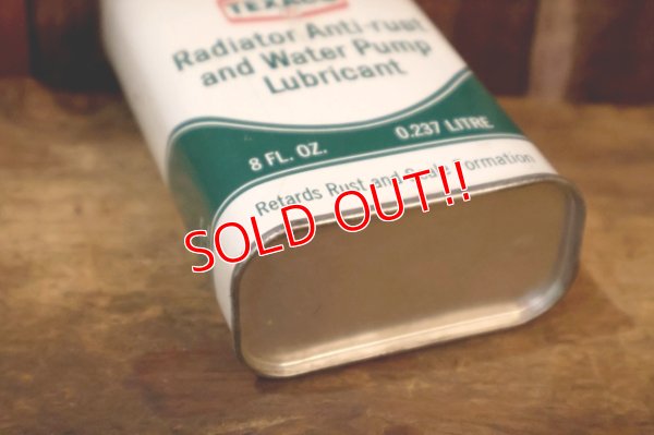画像6: dp-260204-95 TEXACO Radiator Anti-Rust and Water Pump Lubricant 1960's 8 FL.OZ. CAN