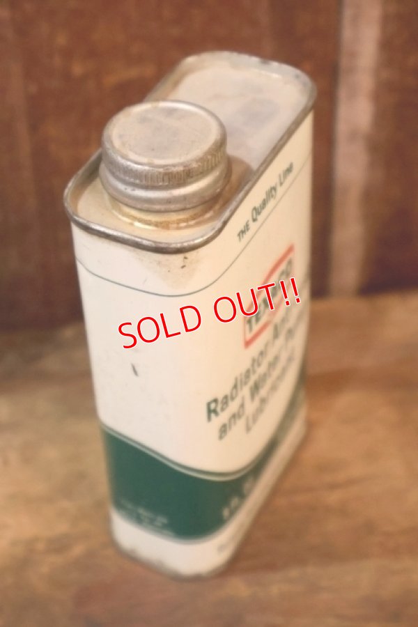 画像5: dp-260204-95 TEXACO Radiator Anti-Rust and Water Pump Lubricant 1960's 8 FL.OZ. CAN