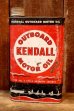 画像1: dp-260204-98 KENDALL 1940's-1950's OUTBOARD MOTOR OIL ONE U.S. QUART CAN (1)