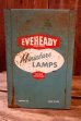画像2: dp-260204-54 EVEREADY / 1950's-1960's Miniature LAMPS Metal Cabinet (2)