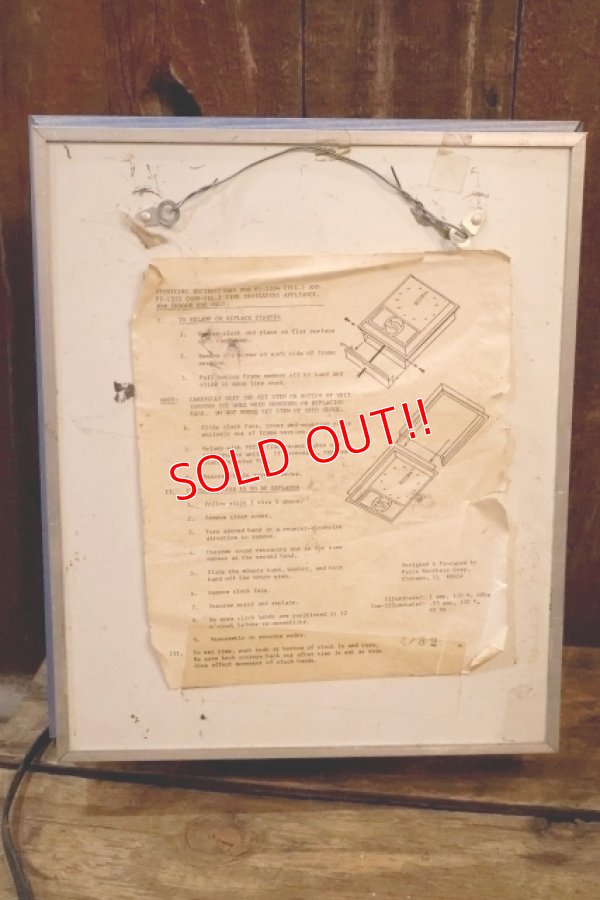 画像15: dp-260204-04 PEPSI 1970's-1980's Lighted Wall Clock