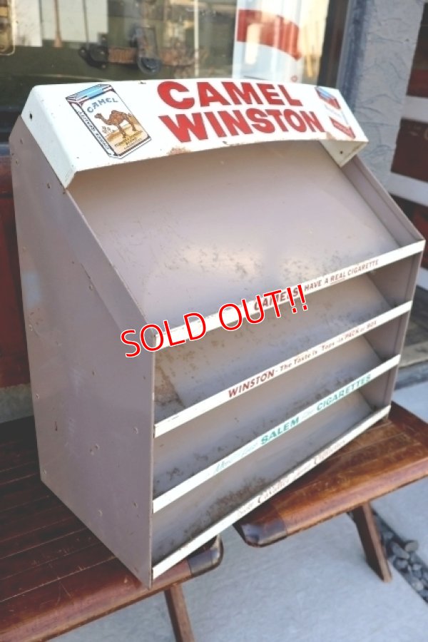 画像1: dp-260204-27 CAMEL WINSTON 1960's Metal Store Display Rack