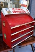 dp-260204-17 CAMEL WINSTON 1960's Metal Store Display Rack
