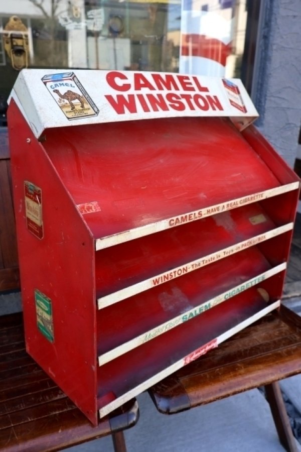 画像1: dp-260204-17 CAMEL WINSTON 1960's Metal Store Display Rack