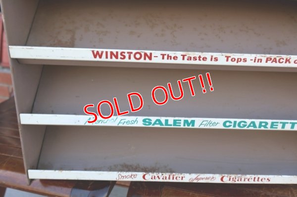 画像6: dp-260204-27 CAMEL WINSTON 1960's Metal Store Display Rack