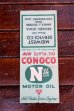 画像1: dp-260204-120 CONOCO N th MOTOR OIL1940's MATCH BOOK (1)