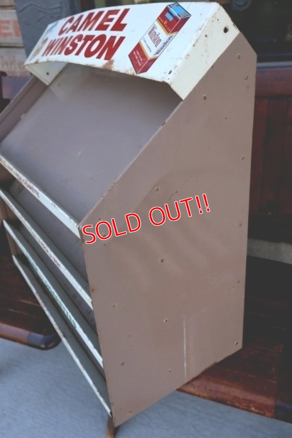 画像8: dp-260204-27 CAMEL WINSTON 1960's Metal Store Display Rack