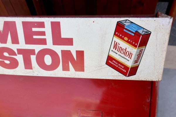 画像3: dp-260204-17 CAMEL WINSTON 1960's Metal Store Display Rack