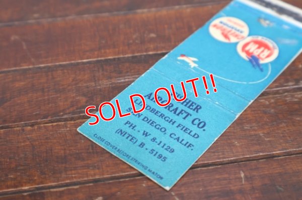 画像3: dp-260204-120 RPM CHEVRON AVITATIOM OIL Late1940's-1950's Matchbook