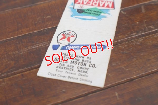 画像3: dp-260204-120 TEXACO MARFAK 1950's Matchbook