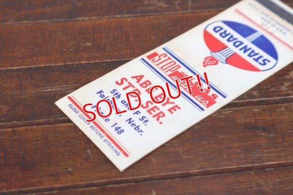 画像3: dp-260204-120 STANDARD OIL 1940's-1950's Matchbook