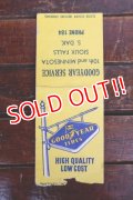 dp-260204-120 GOODYEAR TIRES 1940's-1950's MATCH BOOK