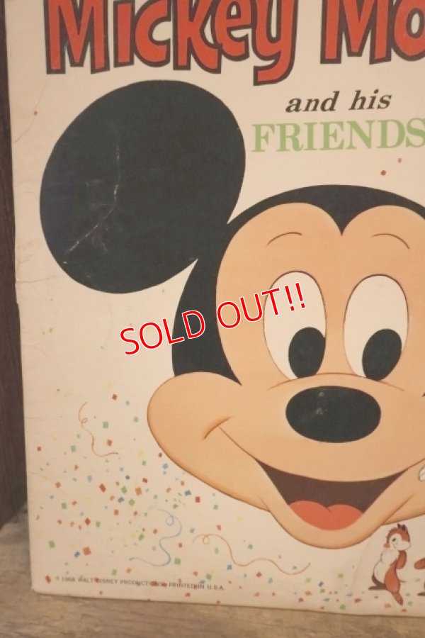 画像2: ct-251201-38 Walt Disney's Mickey Mouse and his FRIENDS 1968 LP Record