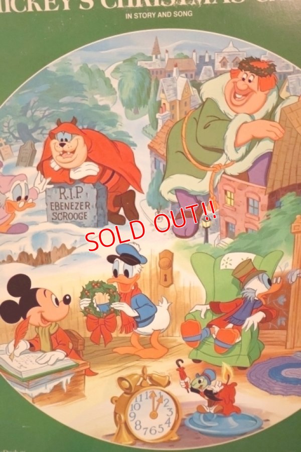 画像8: ct-251201-36 Walt Disney MICKEY'S CHRISTMAS CAROL 1982 LP Record