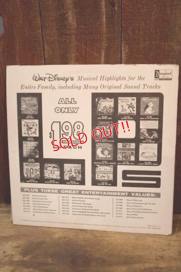 画像5: ct-251201-35 WALT DISNEY'S songs from the MICKEY MOUSE CLUB serials 1962 LP Record