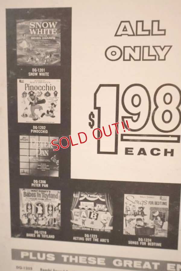 画像6: ct-251201-35 WALT DISNEY'S songs from the MICKEY MOUSE CLUB serials 1962 LP Record