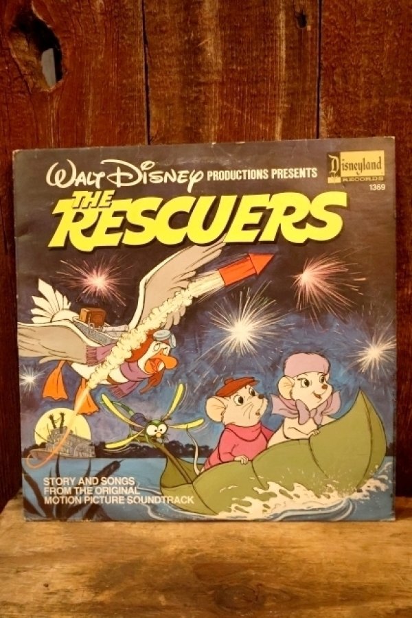 画像1: ct-251201-34 Walt Disney's THE RESCUERS 1977 LP Record