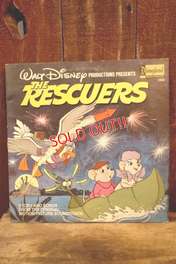 画像1: ct-251201-34 Walt Disney's THE RESCUERS 1977 LP Record