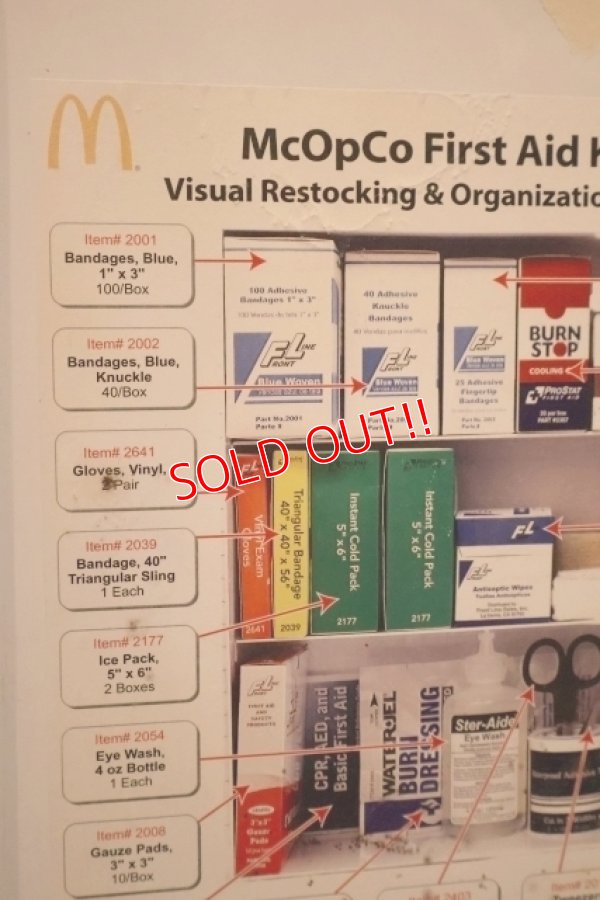 画像8: dp-260204-44 McDonald's McOpCo First Aid Kit Box