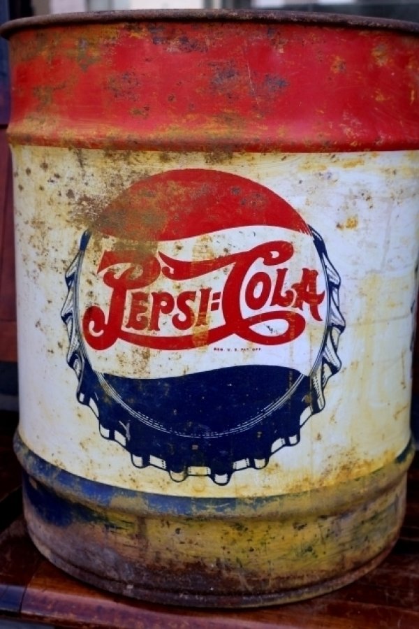 画像3: dp-260204-56 PEPSI:COLA 1940's 10 GALLONS SYRUP CAN