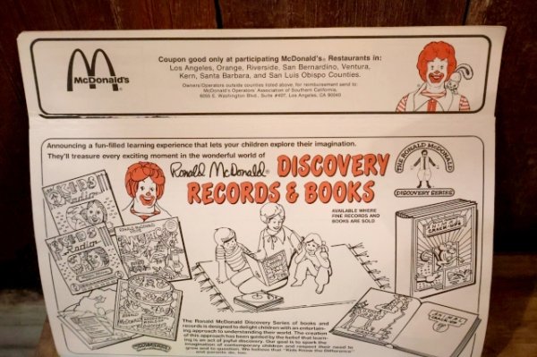 画像8: ct-260106-02 McDonald's 1981 Coloring Calendar