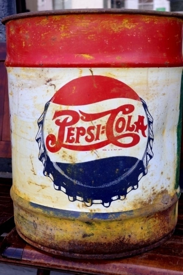 画像5: dp-260204-56 PEPSI:COLA 1940's 10 GALLONS SYRUP CAN