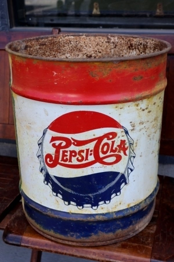 画像1: dp-260204-56 PEPSI:COLA 1940's 10 GALLONS SYRUP CAN