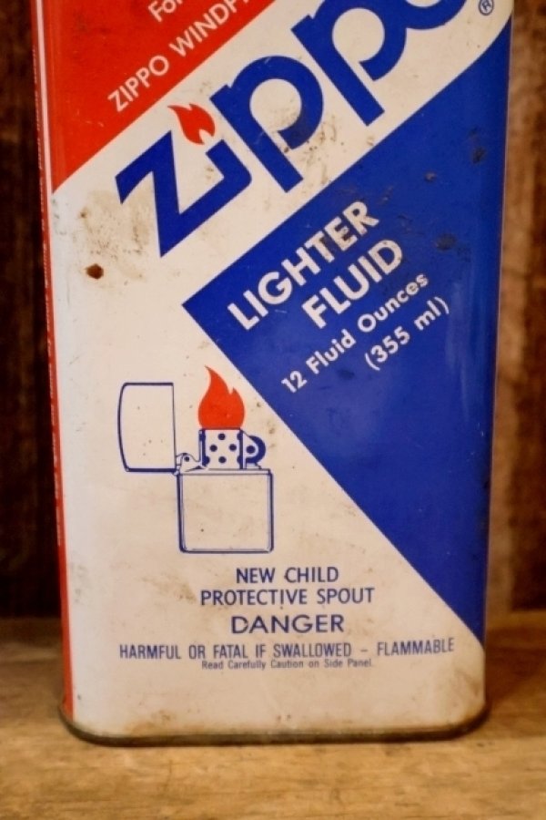 画像2: dp-251008-87 Zippo 1990's LIGHTER FLUID 12 FL.OZ. CAN
