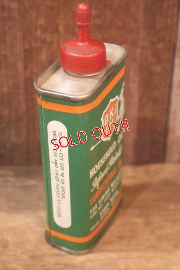 画像5: dp-260204-97 O.K.'s OIL HOUSEHOLD OIL 4 FL.OZ. CAN