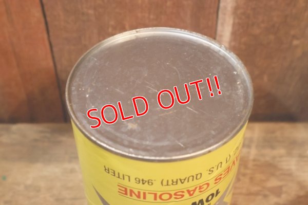 画像9: dp260204-113 PENNZOIL 10W-40 SAVES GASOLINE ONE U.S. QUART CAN