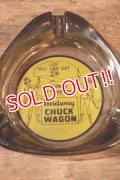 dp-260204-60 Midway CHUCK WAGON VINTAGE GLASS ASHTRAY