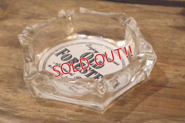 画像3: dp-260204-60 OLD FORESTER VINTAGE GLASS ASHTRAY