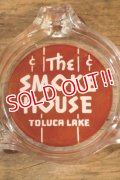 dp-260204-60 The SMOKE HOUSE VINTAGE GLASS ASHTRAY