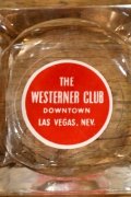 dp-260204-60 THE WESTERNER CLUB VINTAGE GLASS ASHTRAY
