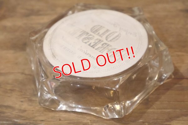 画像4: dp-260204-60 OLD FORESTER VINTAGE GLASS ASHTRAY