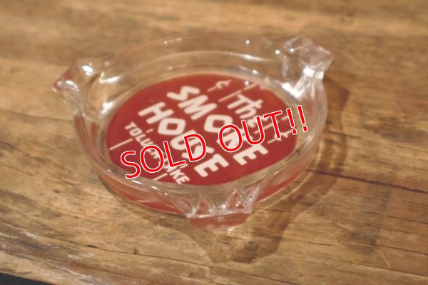 画像3: dp-260204-60 The SMOKE HOUSE VINTAGE GLASS ASHTRAY
