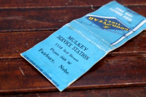 画像3: dp-260204-120 GOODYEAR TIRES 1940's-1950's Matchbook